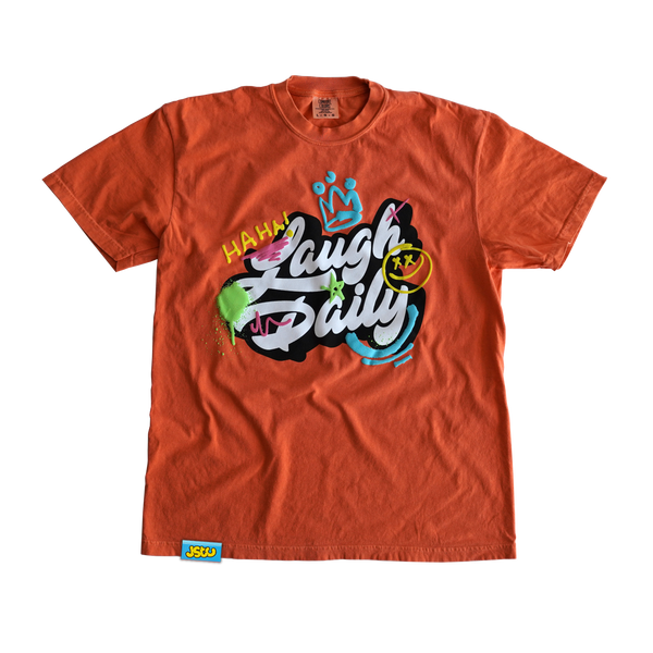 LAUGH DAILY - GRAFFITI - T-SHIRT